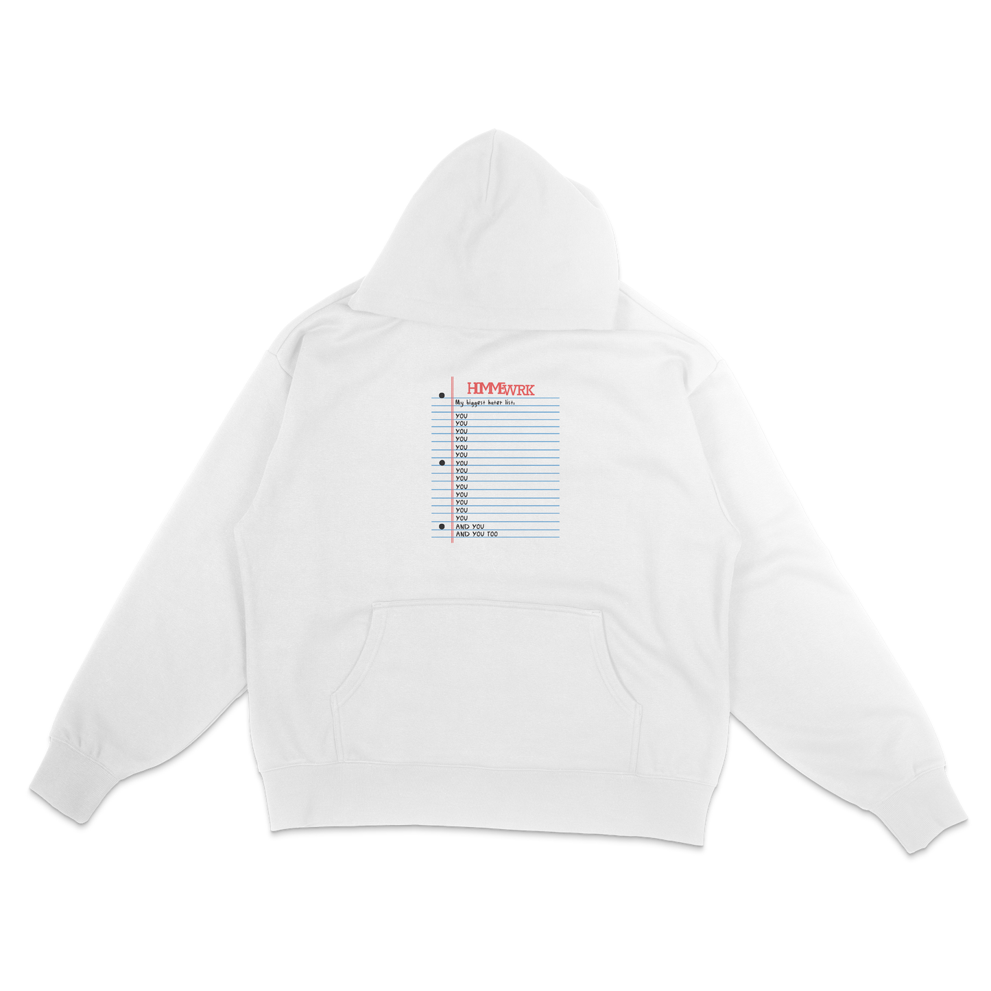 My Biggest Hater Hoodie