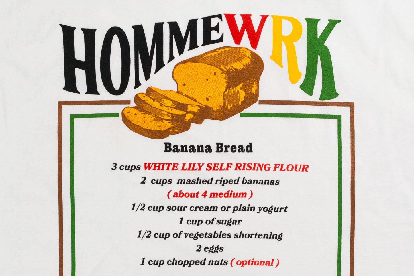 Moms Banana Bread (White)
