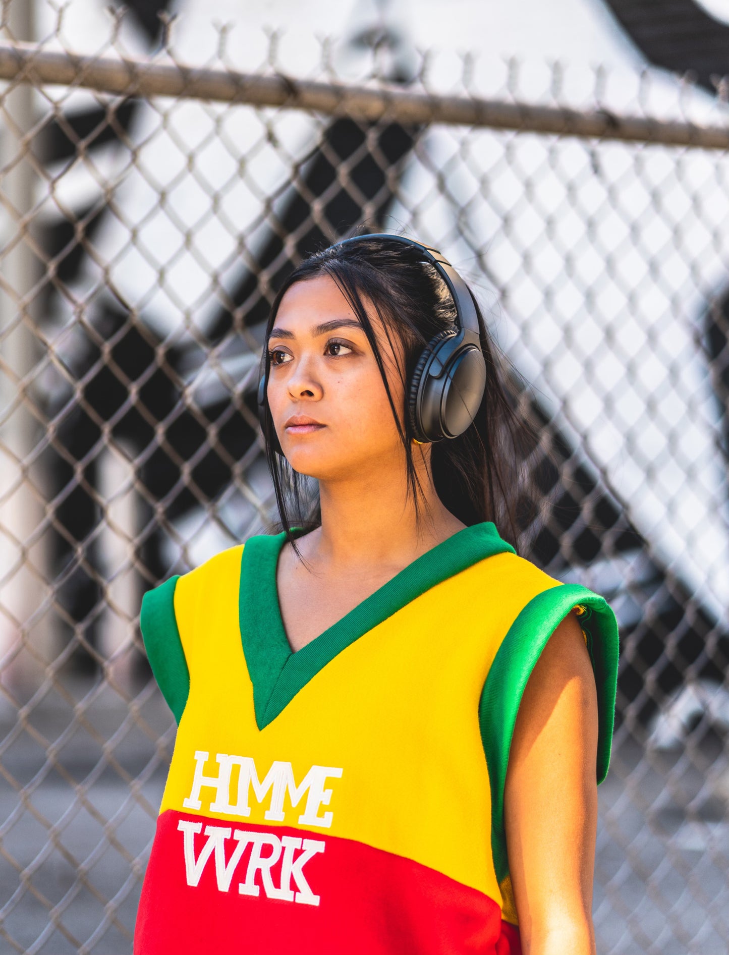 Primary Colour Block Vest