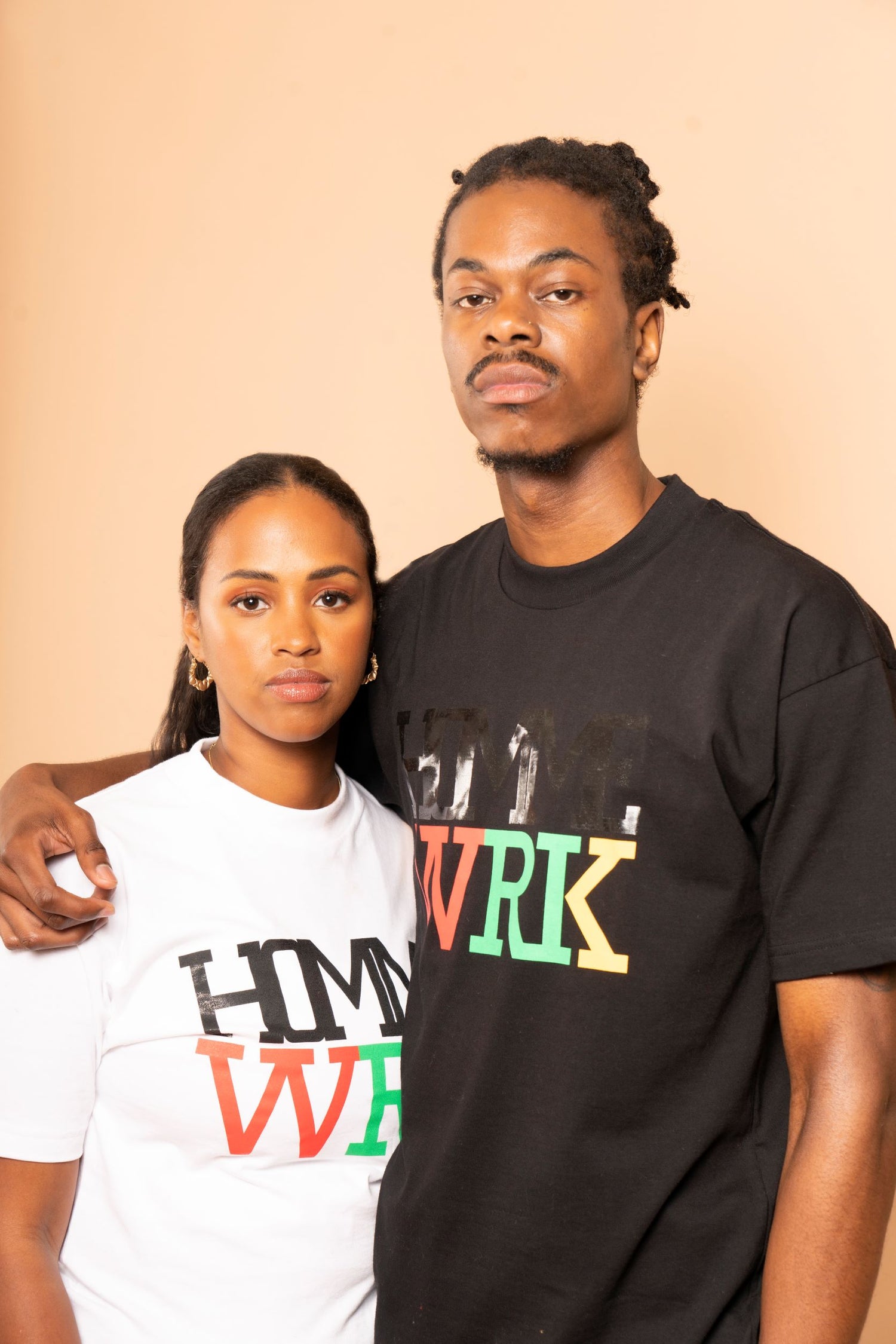 Hommewrk - Black Logo Shirt by Trinidad James (Crew Neck)