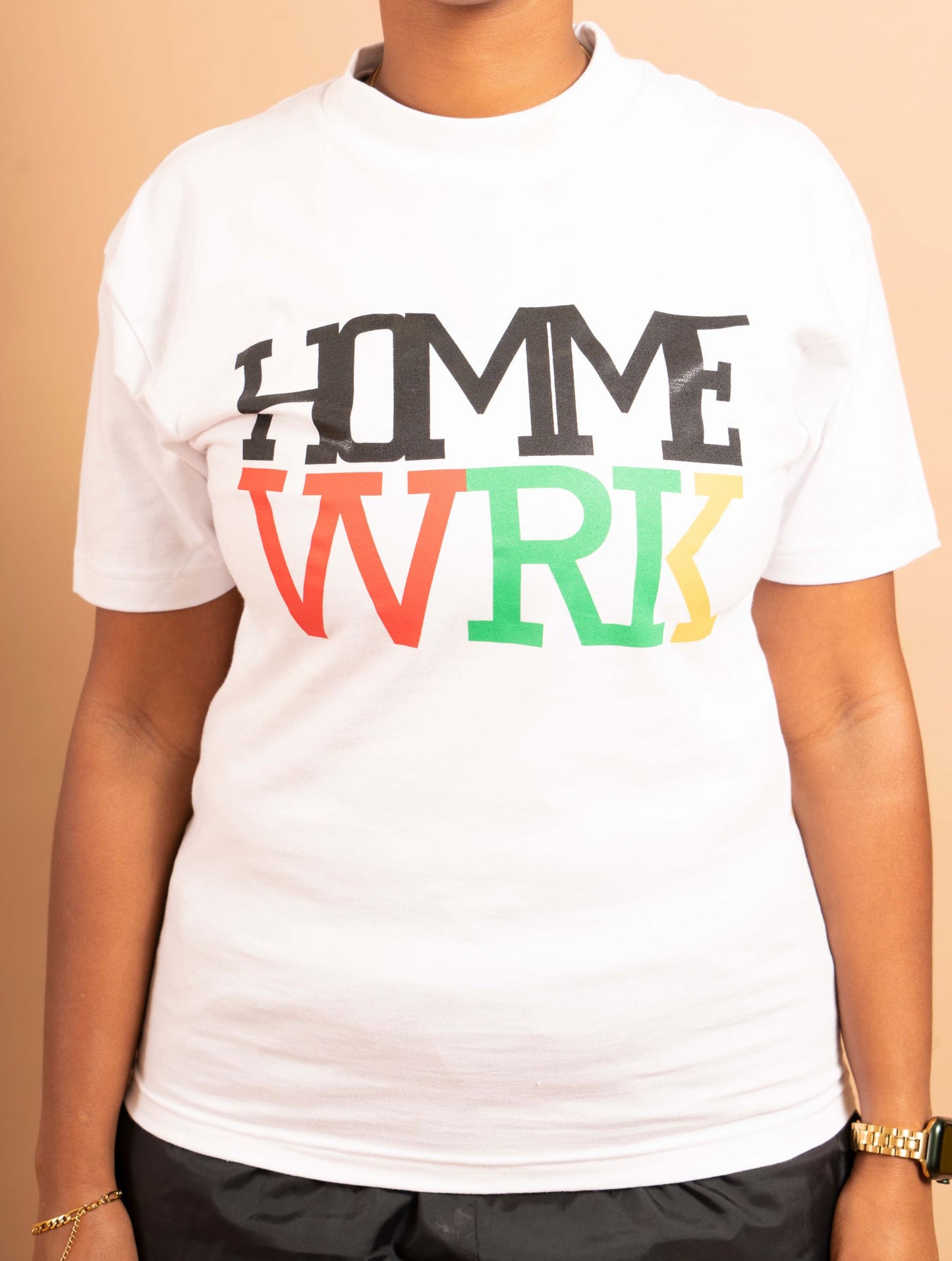 White Logo T by Trinidad