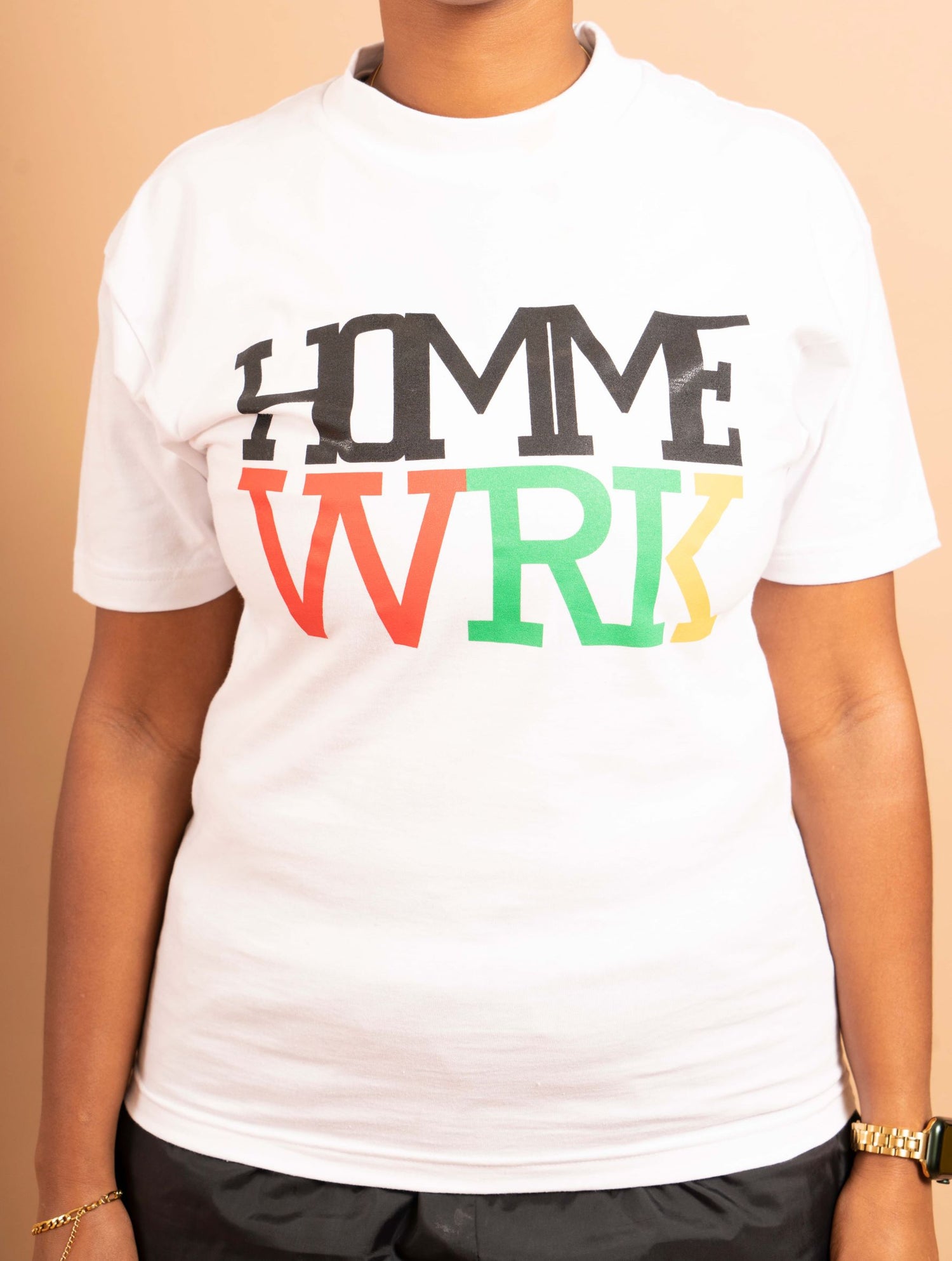 White Logo T by Trinidad