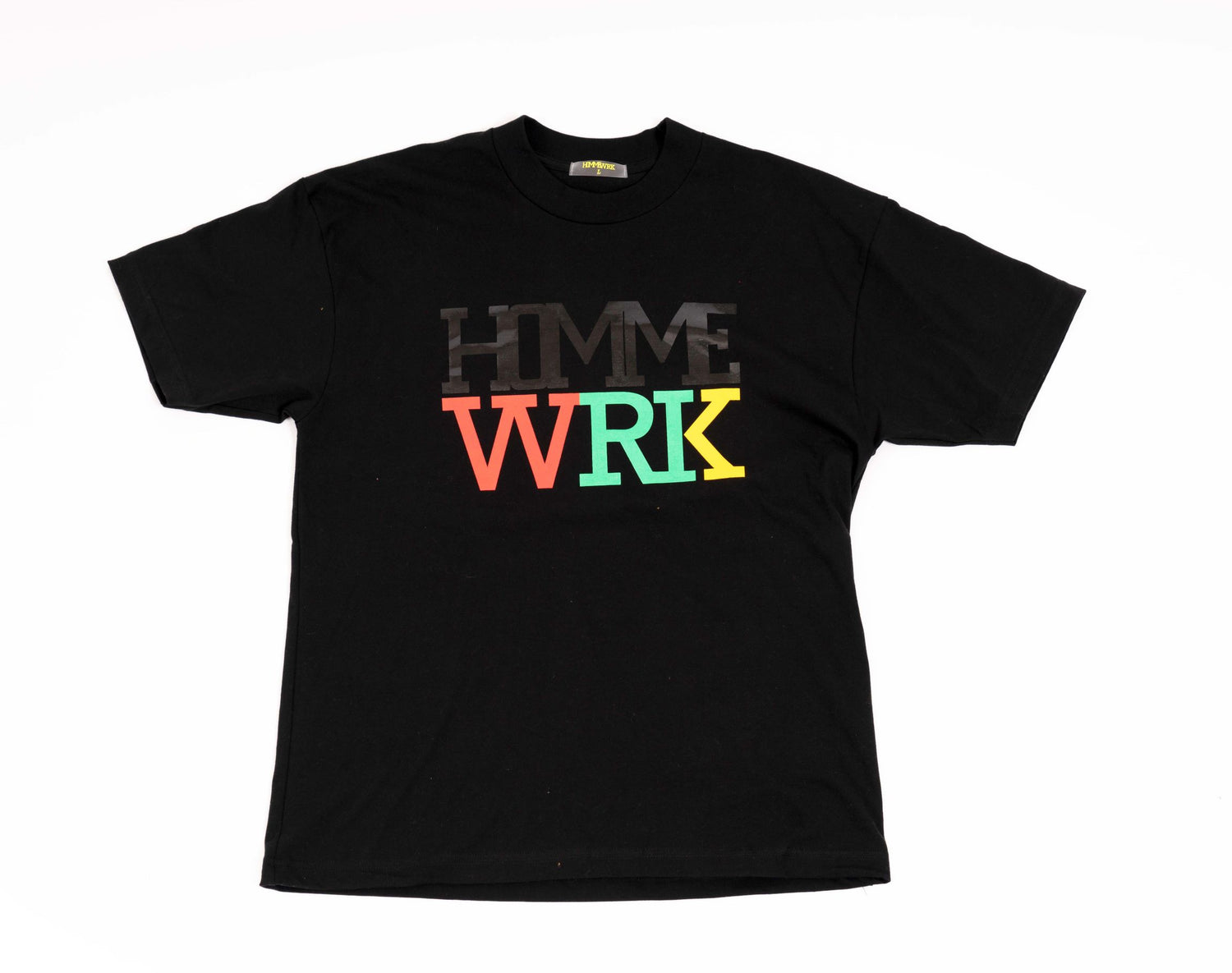 Hommewrk - Black Logo Shirt by Trinidad James (Crew Neck)