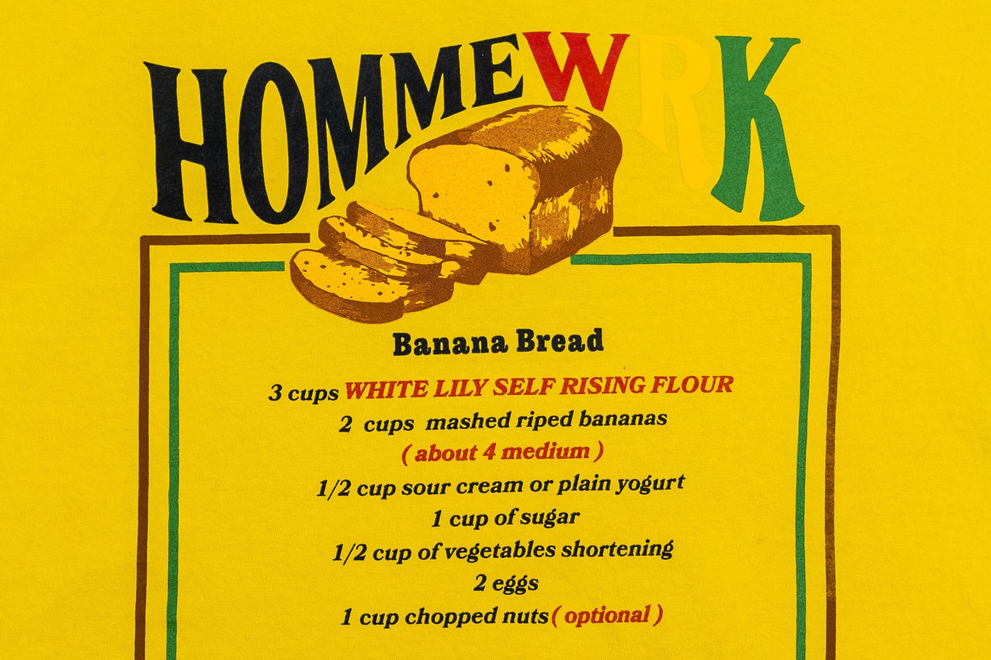 Moms Banana Bread Yellow T-Shirt by Trinidad James