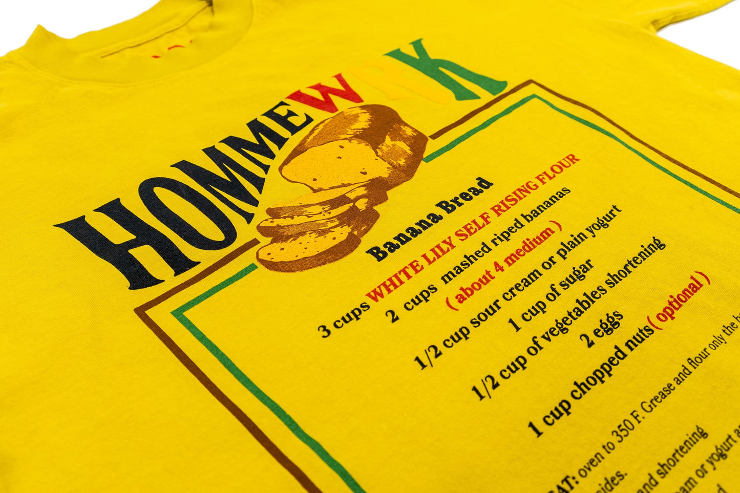 Moms Banana Bread Yellow T-Shirt by Trinidad James