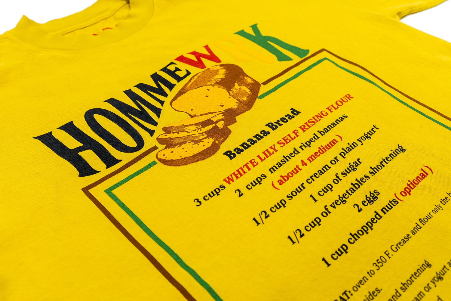 Moms Banana Bread Yellow T-Shirt by Trinidad James