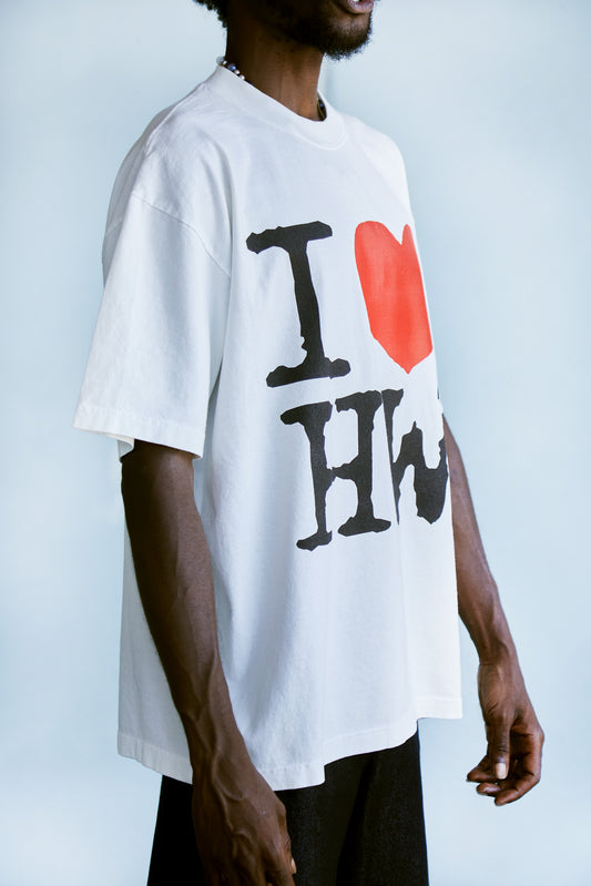 I Love HW Tee (White) (Pre-Order)