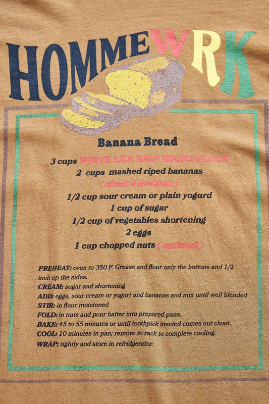 Moms Banana Bread (Brown)