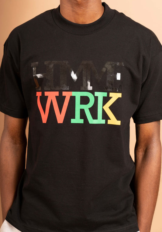 Hommewrk - Black Logo Shirt by Trinidad James (Crew Neck)