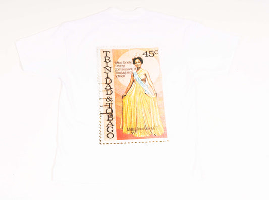 Red Penny Stamp T shirt  by Trinidad James